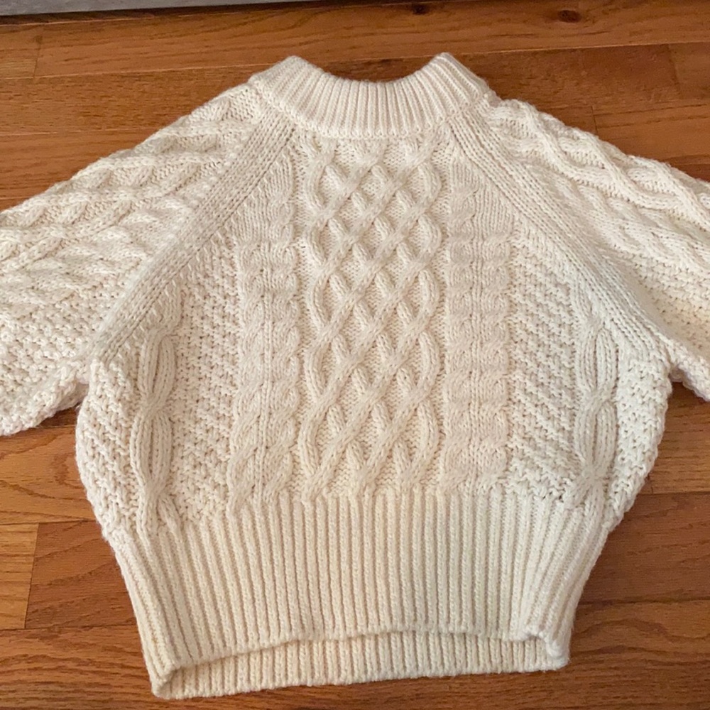 H&M chunky cable knit sweater